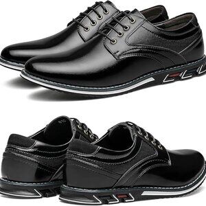 NEW! Men's Dress Shoes Comfort Soft Men Oxford Superior Flexural Leather
